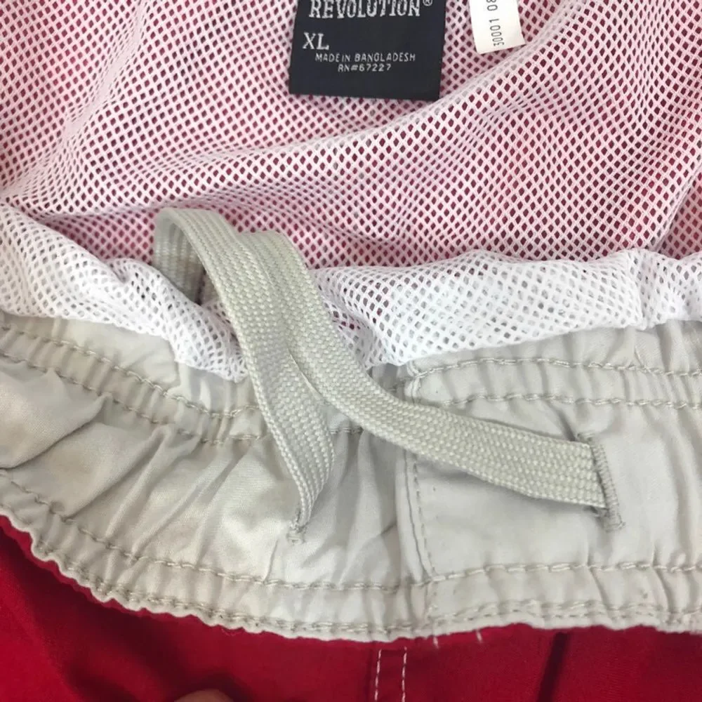 Men’s Brand New Swim Trunks Red‎ Size XL